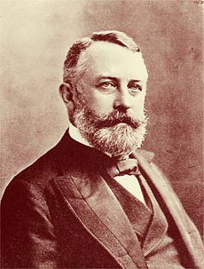 Photographic portrait 
of Henry Clay Frick.